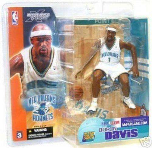 Baron Davis New Orleans Hornets Mcfarlane Action Figure Series 3 New NBA UCLA McFarlane Toys 