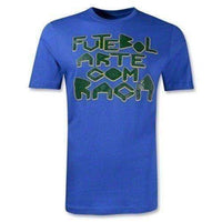 Brasil Nike National Team Soccer t-shirt NWT Samba seleção Brazil Futebol Arche Com Raca Brasil National Team Futebol Arte Com Raca t-shirt by Nike Nike 
