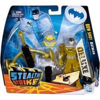 Batman Stealth Strike Deluxe NIB Mattel Bow Shot Batman new in box Batman Stealth Strike Action Figure by Mattel Mattel 
