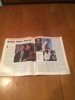Newsweek Magazine The Brain April 20 1992 Arthur Ashe Magazines Newsweek 