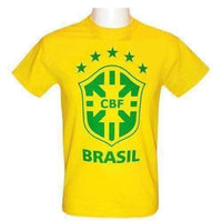 Brasil crest logo t-shirt NWT Brazil World Cup Soccer new with tags seleção Brasil CF crest t-shirt by Source Lab Ltd. Source Lab Ltd. 