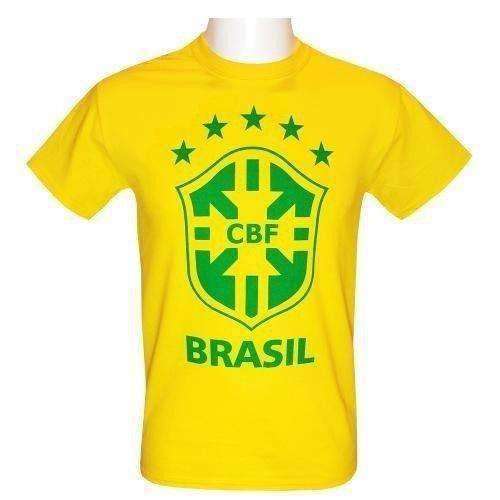 Brasil crest logo t-shirt NWT Brazil World Cup Soccer new with tags seleção Brasil CF crest t-shirt by Source Lab Ltd. Source Lab Ltd. 