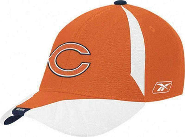 Chicago Bears flextfit hat Reebok new with stickers OSFA NFL Da Bears Football Chicago Bears Flextfit hat by Reebok Reebok 