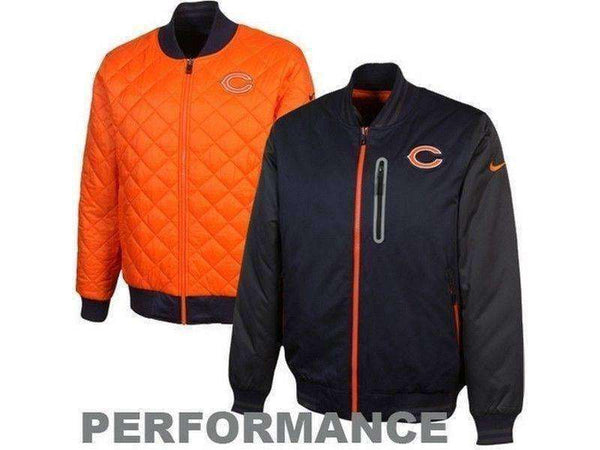 Chicago Bears NFL NWT Nike Destroyer Reversible Jacket Da Bears NFC Football new with tags Chicago Bears Nike Destroyer reversible jacket Nike 