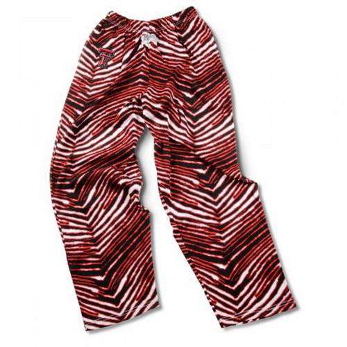 Texas Tech Red Raiders Zubaz Zebra Pants Texas Tech Red Raiders Zubaz Pants Zubaz 