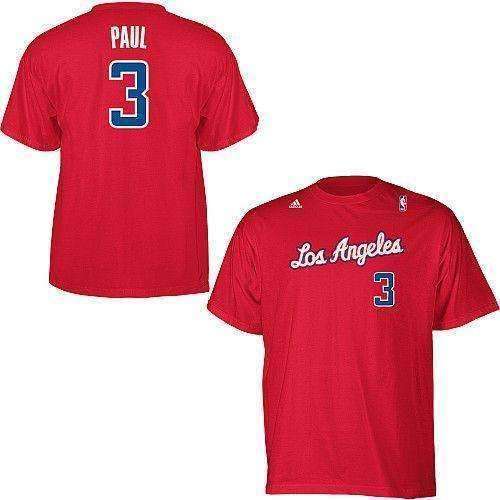 Los Angeles Clippers Chris Paul Adidas NBA T Shirt