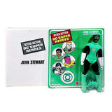 John Stewart Green Lantern Retro DC Super Heroes Figure with Collector Box John Stewart Green Lantern Retro DC Super Heroes Figure with Collector Box Mattel 