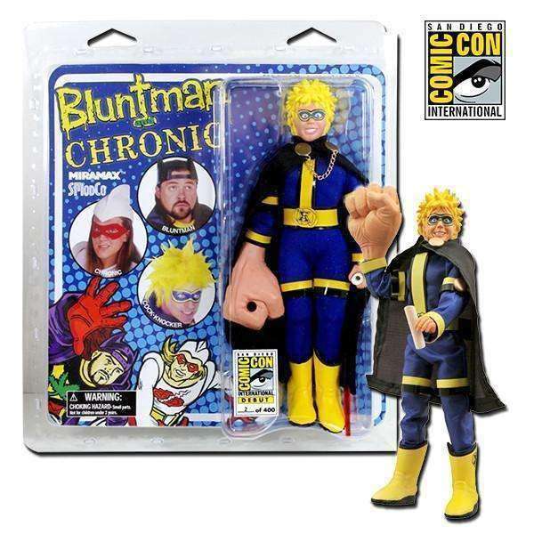 Bluntman and Chronic Cock-Knocker 2014 SDCC Exclusive Action Figure by EMCE NIB The Bluntman & Chronic Cock-Knocker Retro Cloth Action Figure by EMCE EMCE 