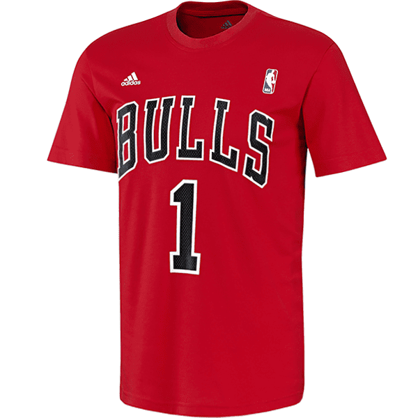 Adidas Chicago Bulls Derrick Rose 1 NBA Basketball Jersey / 