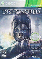 Dishonored XBOX 360 Game NIB Bethesda NIP new sealed Game of the Year Dishonered XBox 360 Video Game New in Package Bethesda Games 