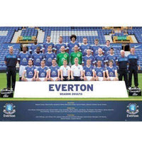 Everton Toffees FC 2012-2013 team squad poster Soccer English Premier League new Everton Toffees FC 2012-2013 Squad poster by GB Eye GB Eye 