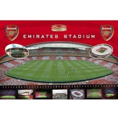 Arsenal FC Emirates Stadium Poster officially licensed product new EPL Gunners Arsenal FC Emirates Stadium poster by GB Eye GB Eye 