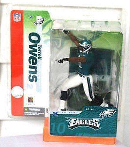 Terrell Owens Philadelphia Eagles NFL McFarlane Action Figure NIP NIB T.O. new Terrell Owens Philadelphia Eagles NFL McFarlane action figure McFarlane Toys 