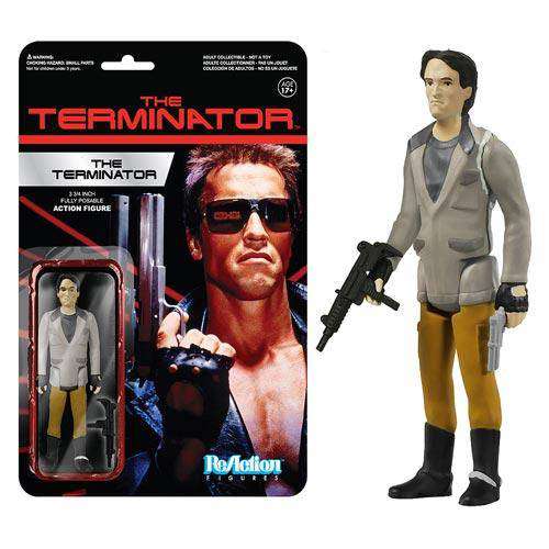 The Terminator ReAction Figure by FUNKO NIB Arnold Schwarzenegger I'll Be Back The Terminator Arnold Schwarzenegger Reaction Figure by FUNKO FUNKO 