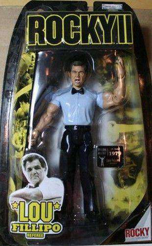 Rocky II Lou Fillipo Referee Action Figure JAKKS Pacific 2006 NIB NIP Rocky II Lou Fillipo Referee Action Figure by JAKKS Pacific JAKKS Pacific 