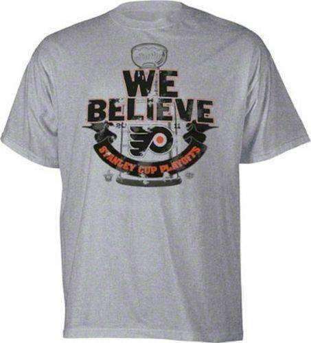 Philadelphia Flyers We Believe Stanley Cup t-shirt Old Time Hockey new NHL Philadelphia Flyers 'We Believe' Stanley Cup Playoffs t-shirt by Old Time Hockey Old Time Hockey 