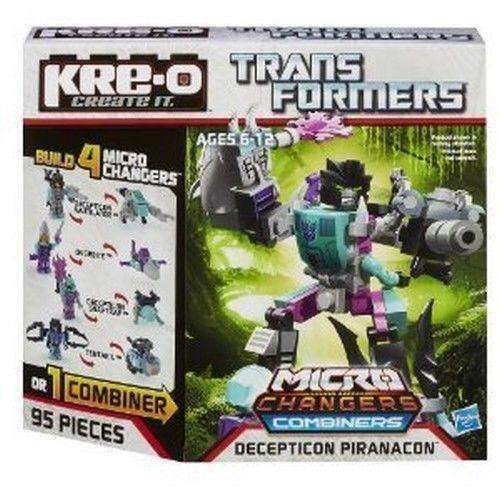 KRE-O Create It Transformers Decepticon Piranacon Hasbro new in box 95 Pieces KRE-O Create It Transformers Decepticon Piranacon Micro Changers Combiners Hasbro 