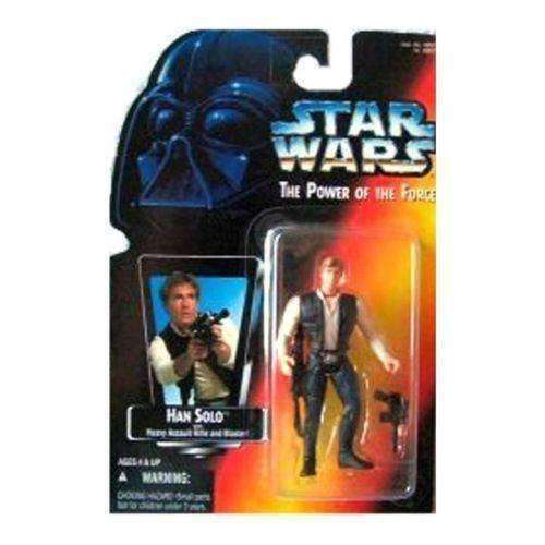 Han Solo Star Wars The Power of the Force Action Figure NIP Kenner NIB Star Wars Hans Solo Action Figure by Kenner Kenner 