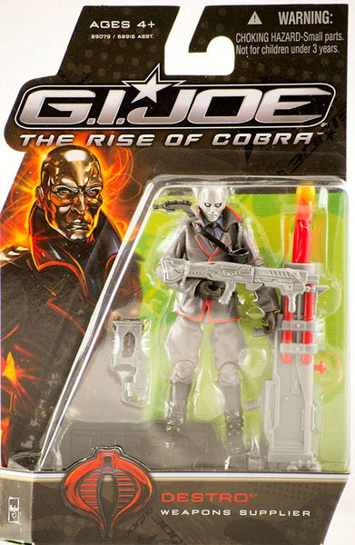 Destro Weapons Supplier GI Joe The Rise of Cobra Action Figure by Hasbro Destro Weapons Supplier GI Joe The Rise of Cobra Action Figure by Hasbro Hasbro 