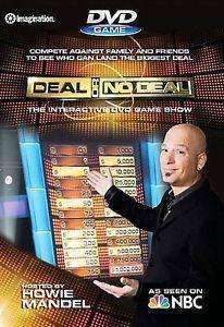 Deal or No Deal Interactive DVD Game Show DVD 2007 New NBC TV Game Show NIP DVD Game of the hit TV Show Deal or No Deal: Hosted by Howie Mandel Imagination 
