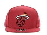 Miami Heat NBA Mitchell & Ness Fitted Hat new with stickers 7 3/8 & 7 5/8 Miami Heat fitted hat by Mitchell & Ness Mitchell & Ness 