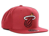 Miami Heat NBA Mitchell & Ness Fitted Hat new with stickers 7 3/8 & 7 5/8 Miami Heat fitted hat by Mitchell & Ness Mitchell & Ness 
