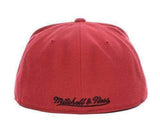 Miami Heat NBA Mitchell & Ness Fitted Hat new with stickers 7 3/8 & 7 5/8 Miami Heat fitted hat by Mitchell & Ness Mitchell & Ness 
