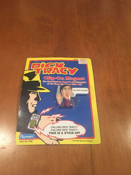 Dick Tracy 1990 Al "Big Boy" Caprice Clip-On Magnet Playmates Toys Disney New in Package Dick Tracy Al "Big Boy" Caprice Clip-On Magnet Playmates Toys 