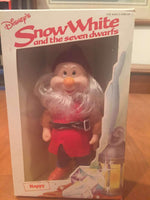 Disney Snow White and the Seven Dwarfs Happy Action Figure NIB Bikin Express 1980's Snow White and the Seven Dwarfs Happy Action Figure Bekin Express 