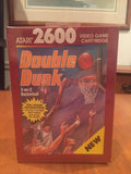 Double Dunk Atari 2600 Video Game NIB 1989 1989 Double Dunk Video Game by Atari 2600 Atari 