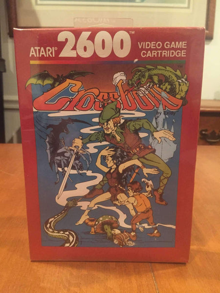 Crossbow Atari 2600 Video Game 1988 NIB New in Package 1988 Crossbow Video Game by Atari 2600 Atari 