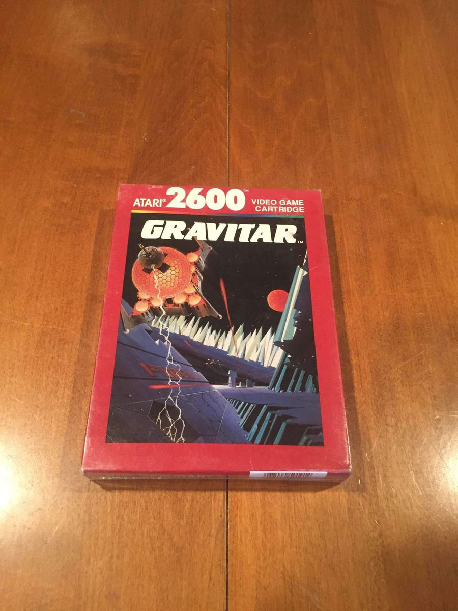 Gravitar Atari 2600 & Atari 7800 Compatible Video Game 1988 NIB ...