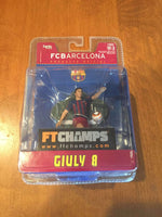 Giuly FC Barcelona FT Champs Action Figure Serie 4-4-2 NIB France NIP Barca Giuly FC Barcelona Action Figure by FT Champs FT Champs 