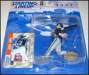 1997 John Jaha Milwaukee Brewers Starting Lineup MLB Action Figure NIB NIP Brew Crew New in Package Starting Lineup John Jaha Milwaukee Brewers MLB action figure Starting Lineup by Kenner 