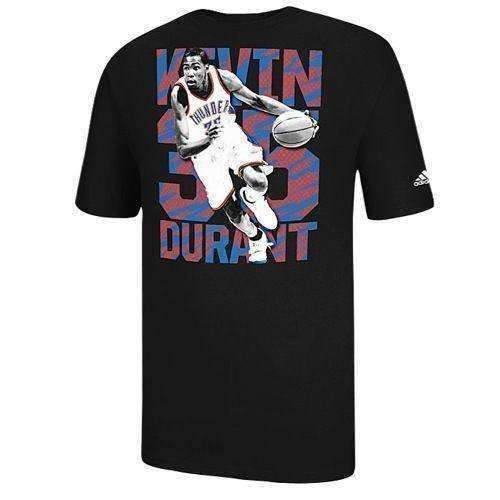 Kevin Durant Oklahoma City Thunder NWT t-shirt NBA Adidas KD new with tags OKC Kevin Durant Oklahoma City Thunder t-shirt by Adidas Adidas 