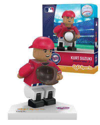 Kurt Suzuki Minnesota Twins MLB Minifigure by Oyo Sports NIB NIP Kurt Suzuki Minnesota Twins MLB Player minifigure by Oyo Sports Oyo Sports 