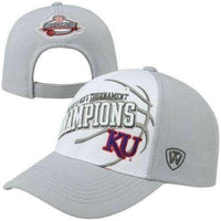 Kansas Jayhawks 2013 Big 12 Tournament Champions hat NWT Top of the World NCAA Kansas Jayhawks 2013 Men's Big 12 Tournament Champions adjustable fit hat by Top of the World Top of the World 
