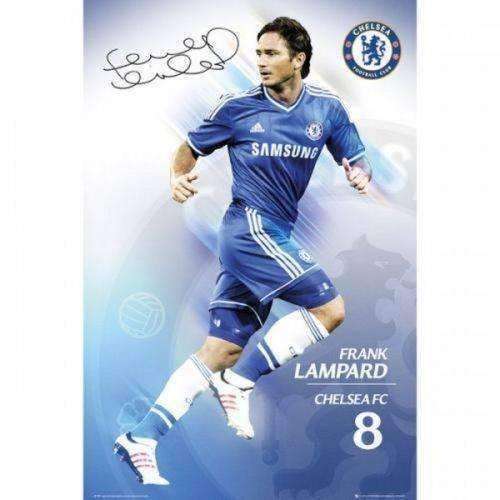Frank Lampard Chelsea FC Poster Officially Licensed Product new Blues EPL Frank Lampard Chelsea FC poster by GB Eye GB Eye 