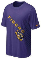 LSU Tigers Youth t-shirt Nike Dri Fit NWT new with tags NCAA Geaux Tigers SEC LSU Tigers Youth t-shirt by Nike Nike 