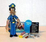 The Simpsons Officer Lou Action Figure Playmates Toys NIB Voice Activation The Simpsons Officer Lou World of Springfield Interactive Figure by Playmates Playmates Toys 