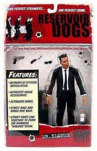 Reservoir Dogs Mr Blonde Action Figure by Mezco Toyz NIB Michael Madsen 2001 2001 Reservoir Dogs Mr. Blonde Action Figure by Mezco Toyz Mezco Toyz 