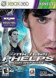 Michael Phelps Push the Limit Microsoft Xbox 360 Video Game NIB 505 Games Kinect Michael Phelps Push The Limit XBox 360 Kinect Game by 505 Games 505 Games 