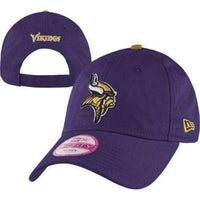 Minnesota Vikings NFL New Era 9Forty Womens hat new in original packaging Vikes Minnesota Vikings 9Forty womens hat by New Era New Era 