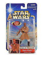 Mace Windu Star Wars Attack of the Clones Action Figure NIP Hasbro NIB Star Wars Star Wars Attack of the Clones Mace Windu Genosian Rescue action figure by Hasbro Hasbro 