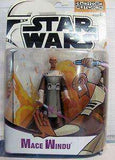 2003 Mace Windu Star Wars The Clone Wars Action Figure by Hasbro NIB Mace Windu Star Wars The Clone Wars Action Figure Hasbro 