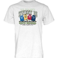 NCAA South Regional Sweet 16 T-Shirt Step Ahead UK Baylor Indiana Xavier NWT New NCAA Sweet 16 South Regional t-shirt Step Ahead 