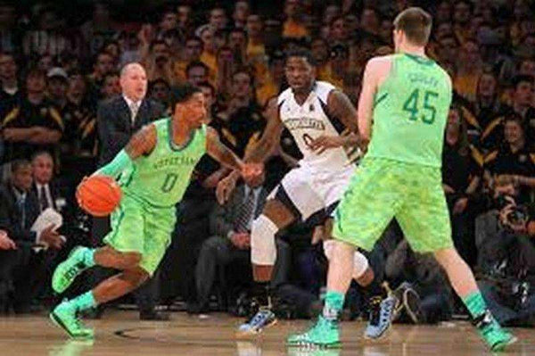 HOT] New Notre Dame Fighting Irish Jersey Basketball White