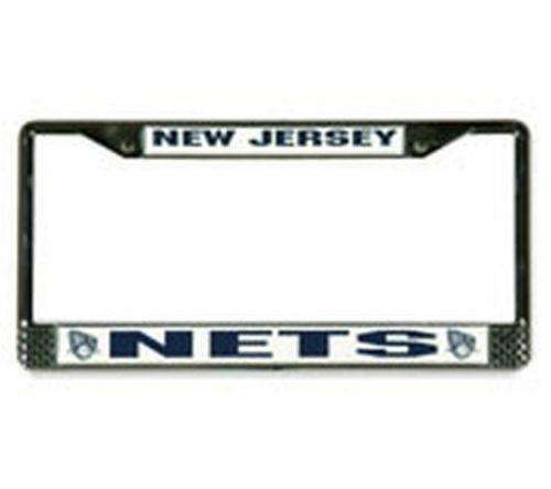 New Jersey Nets license plate frame by Rico Industries new auto tag frame NBA New Jersey Nets auto tag frame by Rico Industries Rico Industries 