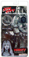 Sin City Nancy Black and White Action Figure NIB NECA NIP Jessica Alba Sin City Black And White Nancy with Six-shooters, Hat, 2 Gun Belts, & Lasso Action Figure by NECA NECA 