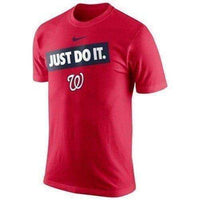 Washington Nationals Nike NWT Just Do It t-shirt MLB NATS Baseball new with tags Washington Nationals Just Do It t-shirt Nike 